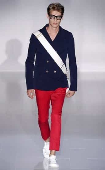 Gucci uomo primavera estate 2015 blu