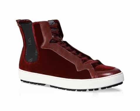  Hogan scarpe uomo 2014 2015 high top sneakers in velluto