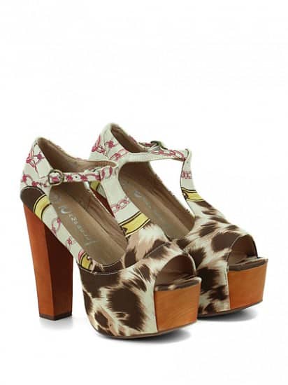 Jeffrey Campbell sandalo alto Foxy Fabric 125.00 euro