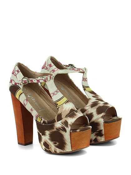 Jeffrey Campbell sandalo alto Foxy Fabric 125.00 euro
