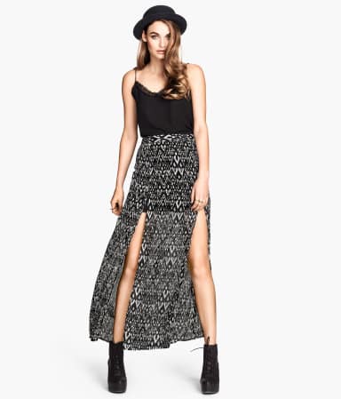  Maxi gonna boho-chic H&M 19.99 euro