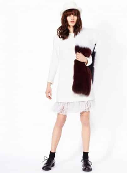 Pinko autunno inverno 2014 2015 Uniqueness bianco