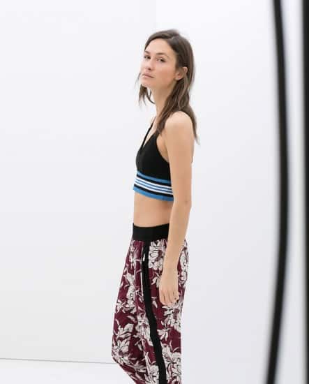 Top corto sport Zara 19.95 euro