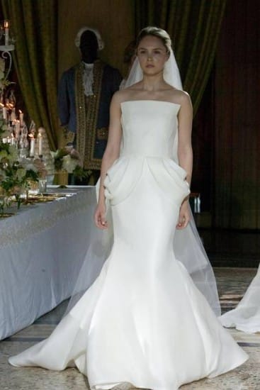  abiti da sposa Enzo Miccio abito peplo