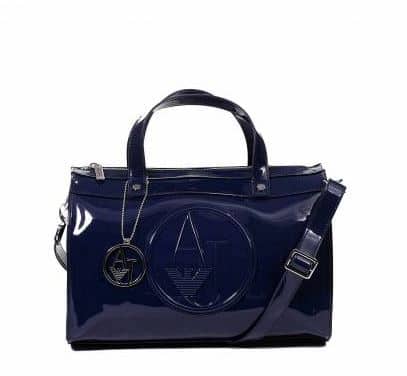 Borse Armani Jeans collezione autunno inverno 2014 2015 blu