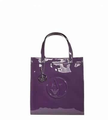 Borse Armani Jeans collezione autunno inverno 2014 2015 viola