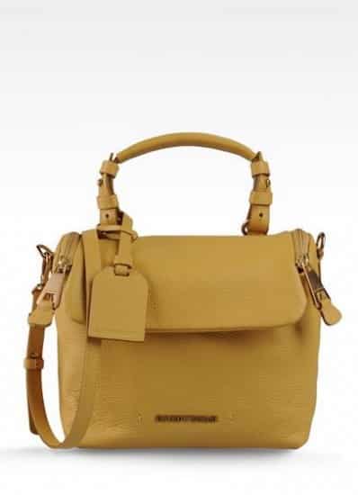 Borse Emporio Armani autunno inverno 2014 2015 ocra