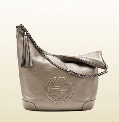 Borse Gucci scontate Soho grigia
