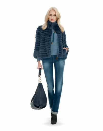 Luisa Spagnoli autunno inverno 2014 2015 pelliccia