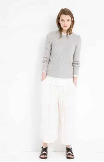 Mango collezione autunno inverno 2014 2015 pantaloni palazzo