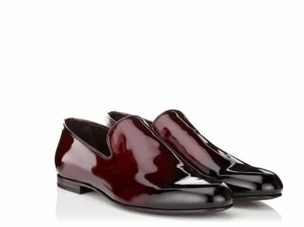 Scarpe Jimmy Choo uomo autunno inverno 2014 2015 slippers glossy
