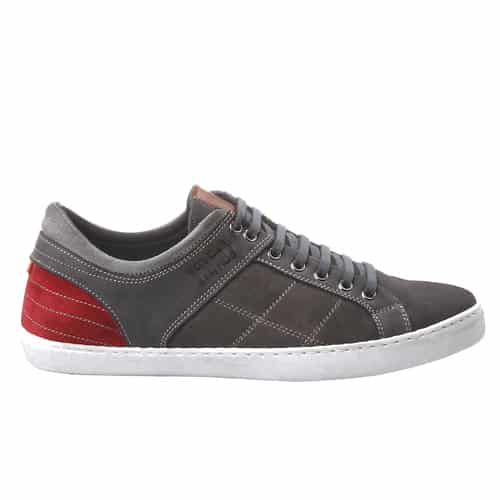 Sneaker bassa in pelle grigia 59.99 euro