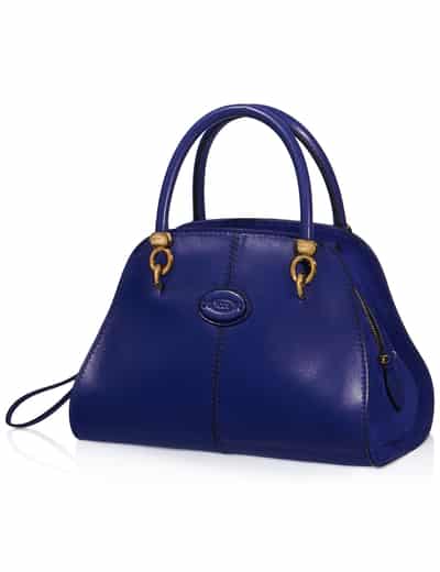 Tod's Sellas bauletto mini blu elettrico 890 euro