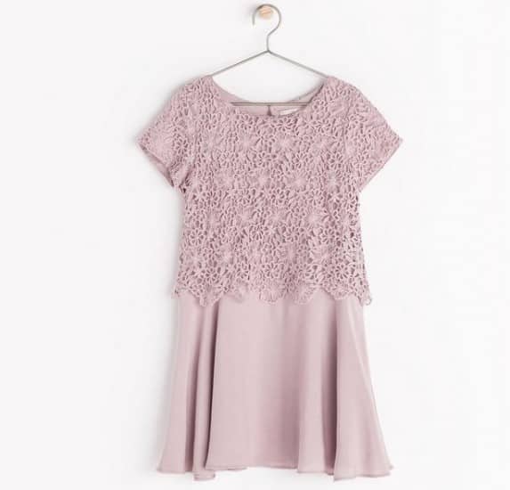 Zara Bambini collezione autunno inverno 2014 2015 abito
