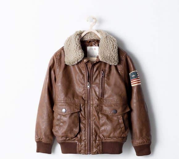 Zara Bambini collezione autunno inverno 2014 2015 giubbotto