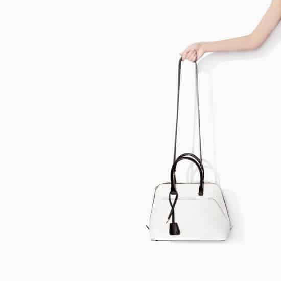 Zara citybag bicolore 49.95 euro