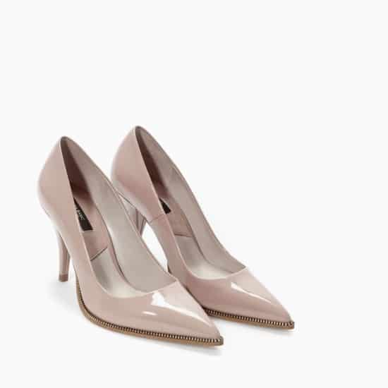  Zara decollete con cerniera fondotinta39.95 euro