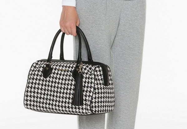 Borse Twin Set autunno inverno 2014 2015 bauletto pied de poule