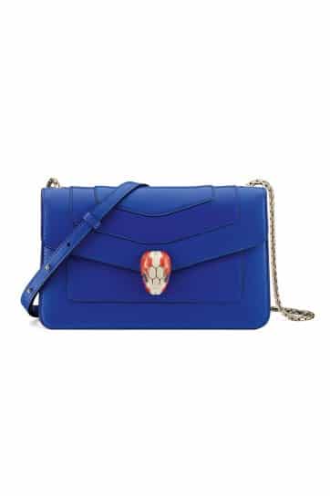  Bulgari tracollina-blu chiusura serpenti