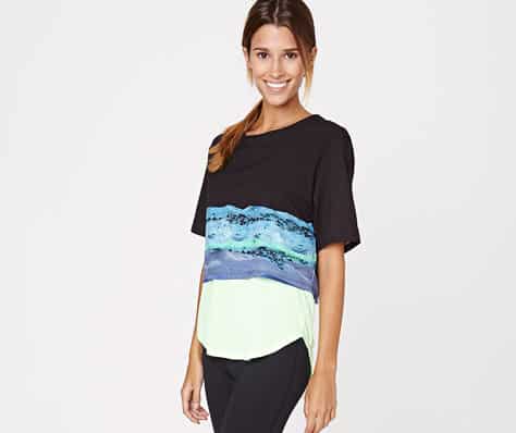 Maglietta print lunare 25.99 euro
