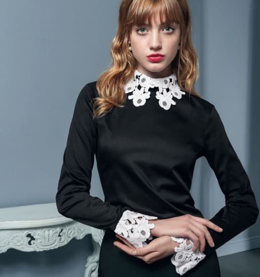 Nara Camicie catalogo autunno inverno 2014 2015 nera