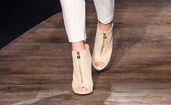 Scarpe Elisabetta Franchi autunno inverno 2014 2015 tronchetti