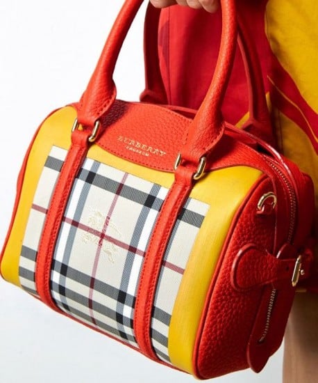Borse Burberry primavera estate 2015 check