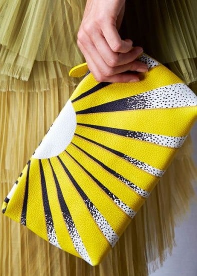 Borse Burberry primavera estate 2015 giallo