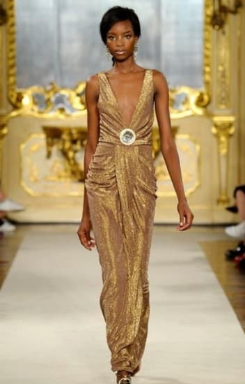 Elisabetta Franchi primavera estate 2015 oro