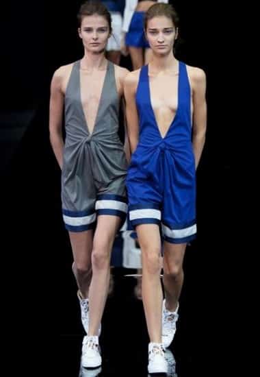 Emporio Armani primavera estate 2015 tuta