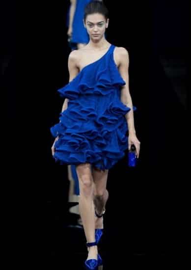 Emporio Armani primavera estate 2015 volant