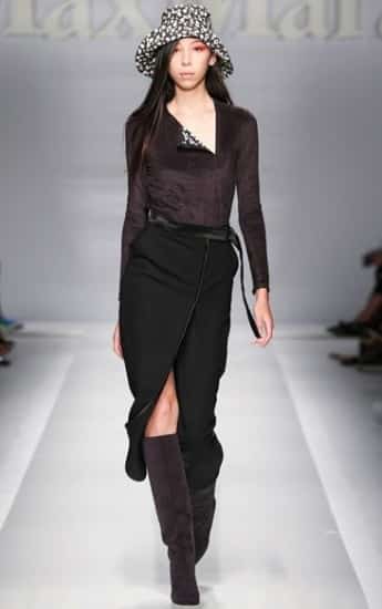 Max Mara collezione primavera estate 2015 asimmetrie