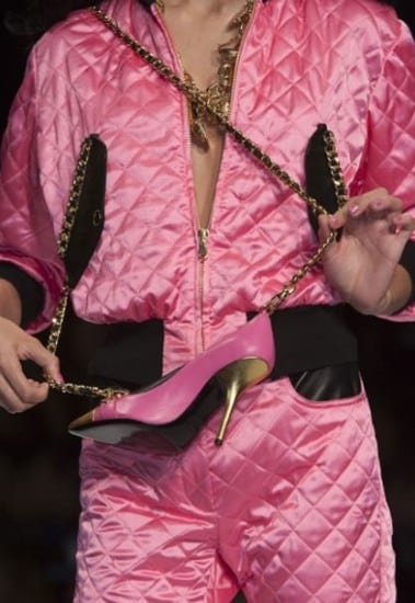 Moschino borse primavera estate 2015 scarpa