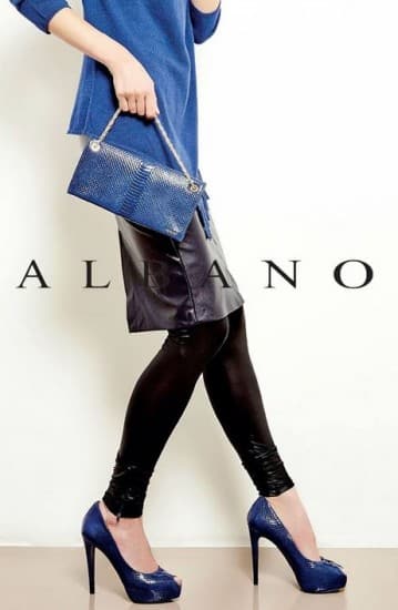 scarpe Albano autunno inverno 2014 2015 blu