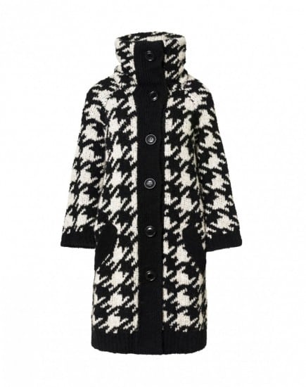 Benetton cappotto fantasia pied de poule 89.95 euro