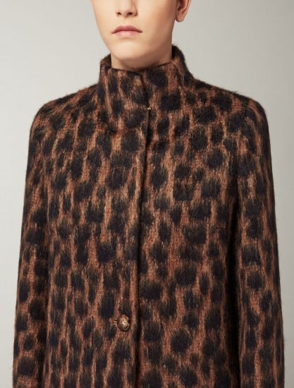 Max Mara cappotto jacquard in lana e mohair 890.00 euro
