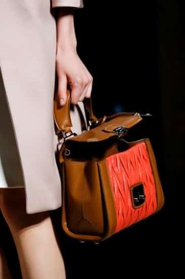 Miu Miu borse primavera estate 2015 arancio