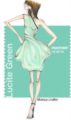 Moda colori primavera estate 2015 Lucite Green