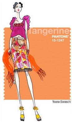 Moda colori primavera estate 2015 Tangerine
