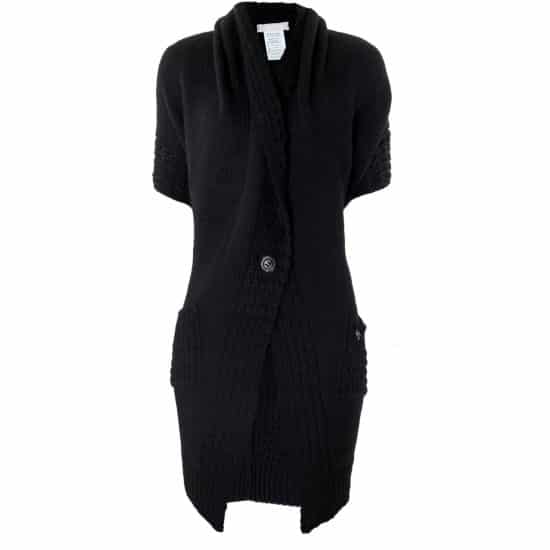Nero Giardini maxi gilet manica corta
