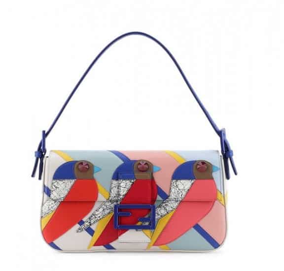 borse Fendi primavera 2015 Bird Baguette