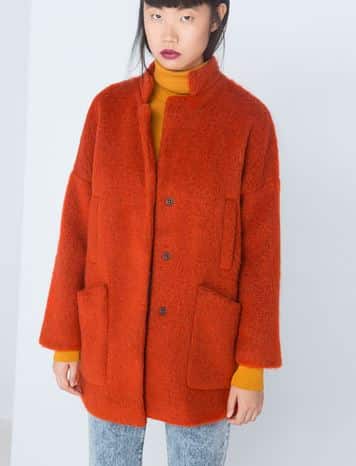 cappotti moda 2015 Bershka