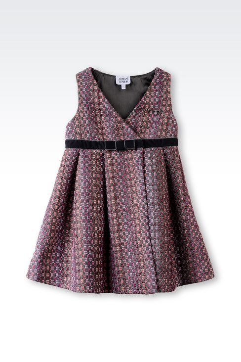 Armani Junior bimba vestito in tessuto bouclè 145.00 euro