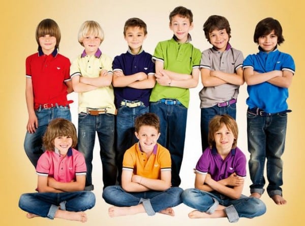 Armani Junior primavera estate 2015 prezzi catalogo
