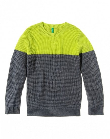 Benetton toddler boy maglioncino maglia rasata 19.95 euro