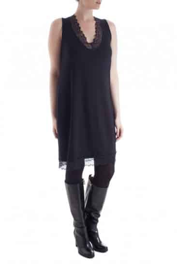 Elena Miro abito smanicato con pizzo 139.00 euro
