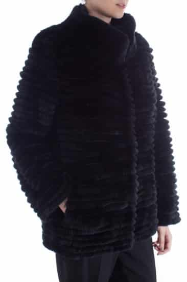 Elena Miro giaccone lana e lapin 1050.00 euro