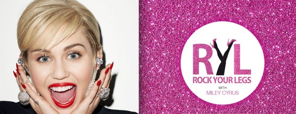 Miley Cyrus Golden Lady spot Rock Your Legs campagna