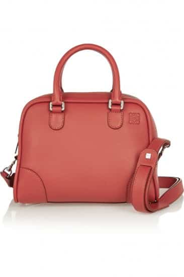loewe Amazona 75 small tote red leather 1400.00 euro