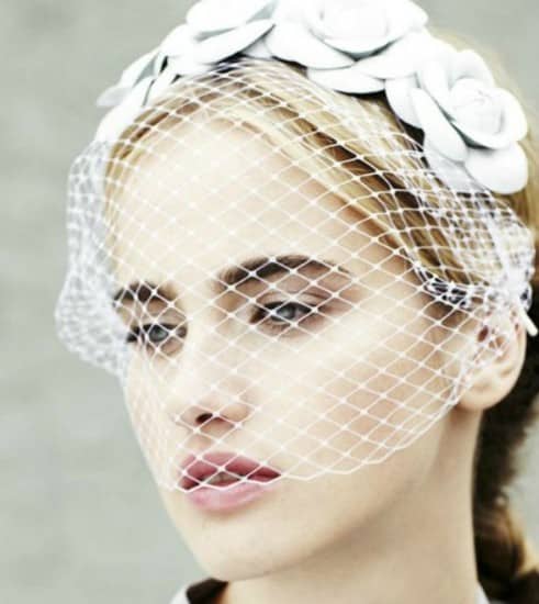 moda sposa 2015 velo Jennifer Behr